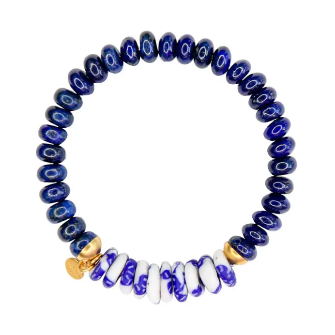 Catherine Page Julep Stretch Bracelets in Marine Blue