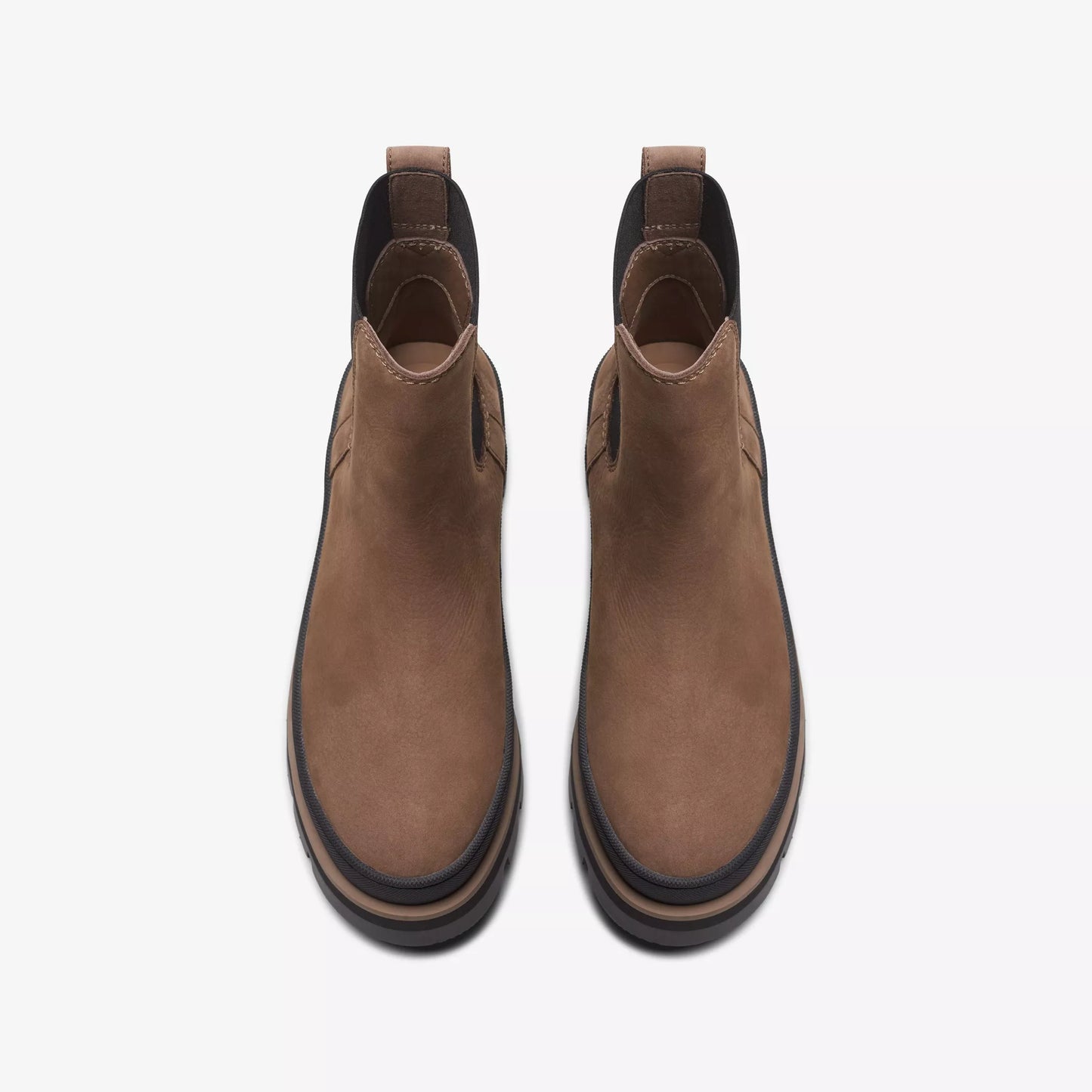Load image into Gallery viewer, Clarks Orianna2 Top Chelsea Boot - Pebble Nubuck
