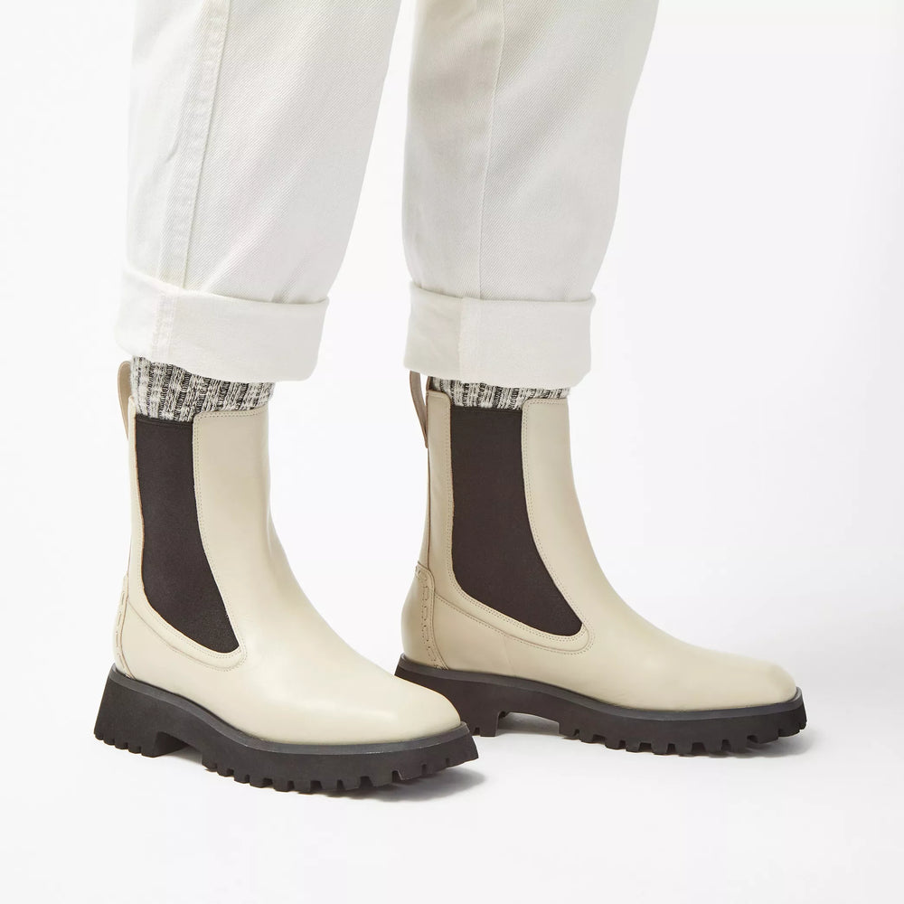 
                      
                        Clarks Stayso Rise Boot - Ivory Leather
                      
                    