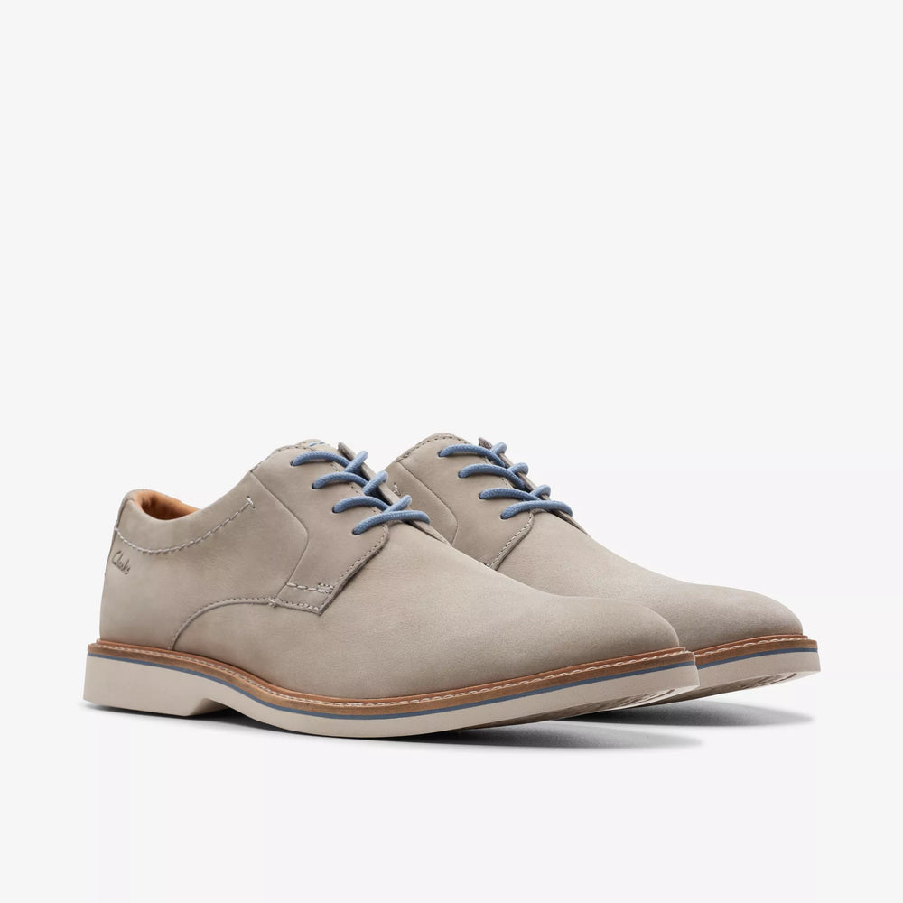 
                      
                        Clarks Atticus LT Lace Men's Shoe - Grey Nubuck
                      
                    