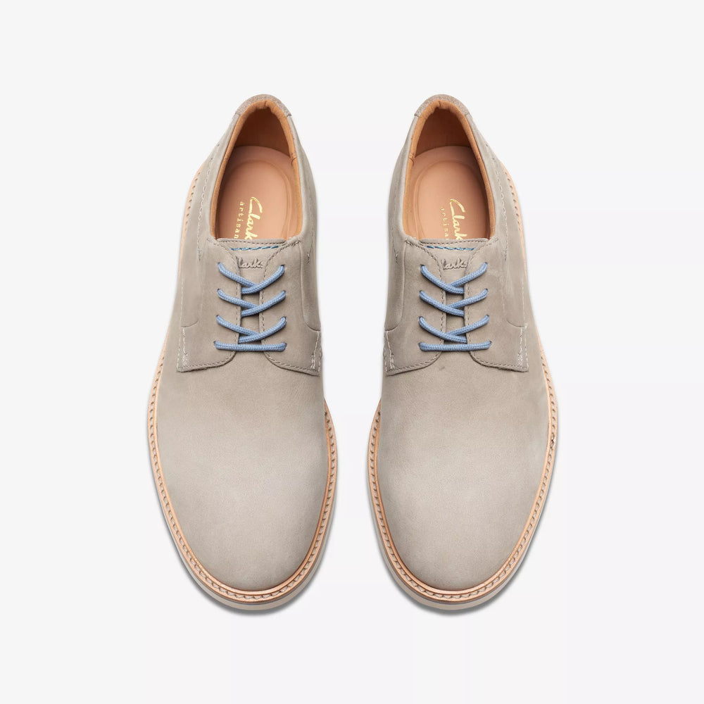 
                      
                        Clarks Atticus LT Lace Men's Shoe - Grey Nubuck
                      
                    