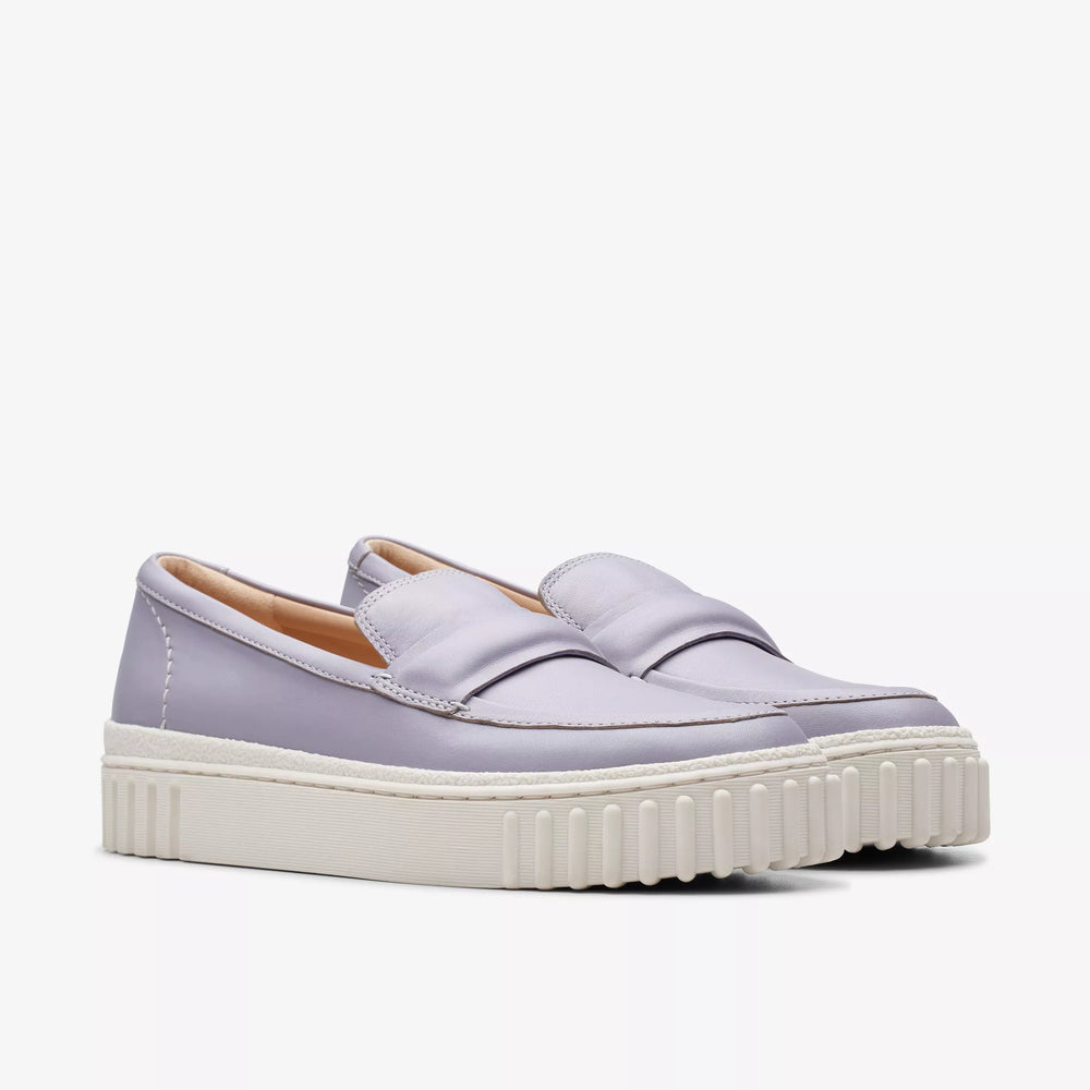 
                      
                        The Clarks Lilac Leather Mayhill Cove Loafer
                      
                    