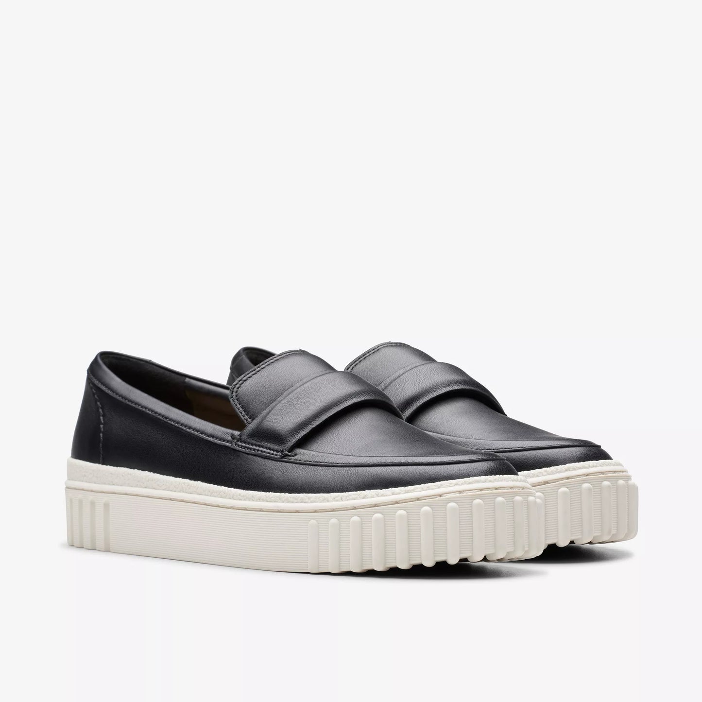 the black leather Mayhill Cove Loafer by Clarks