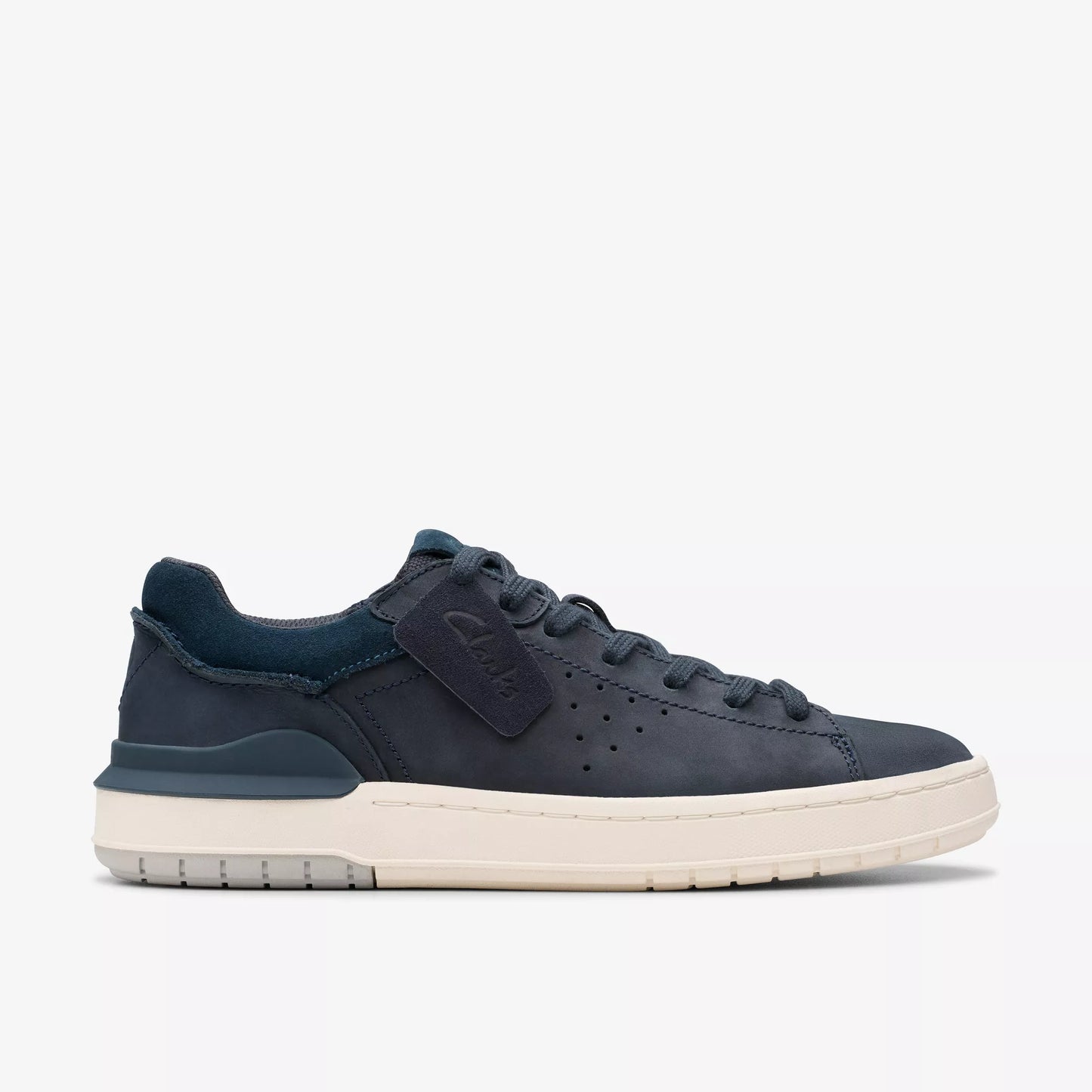 Men's navy nubuck low top sneaker