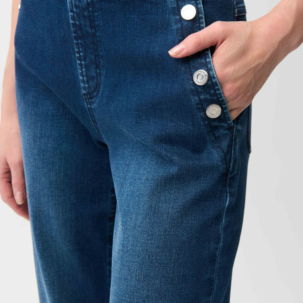 
                      
                        Joseph Ribkoff Wide Leg Pull-On Jeans
                      
                    