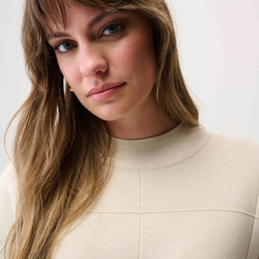 
                      
                        Joseph Ribkoff Brushed Viscose Straight Mock Neck Sweater
                      
                    
