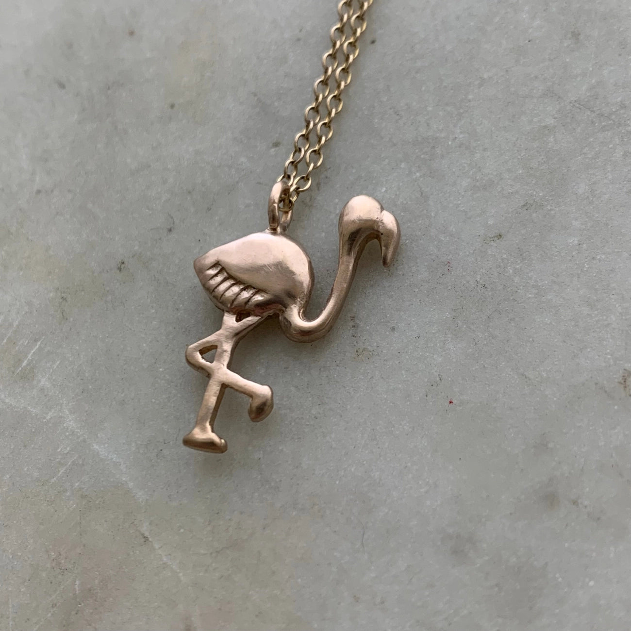 The Mimosa Handcrafted Flamingo Pendant