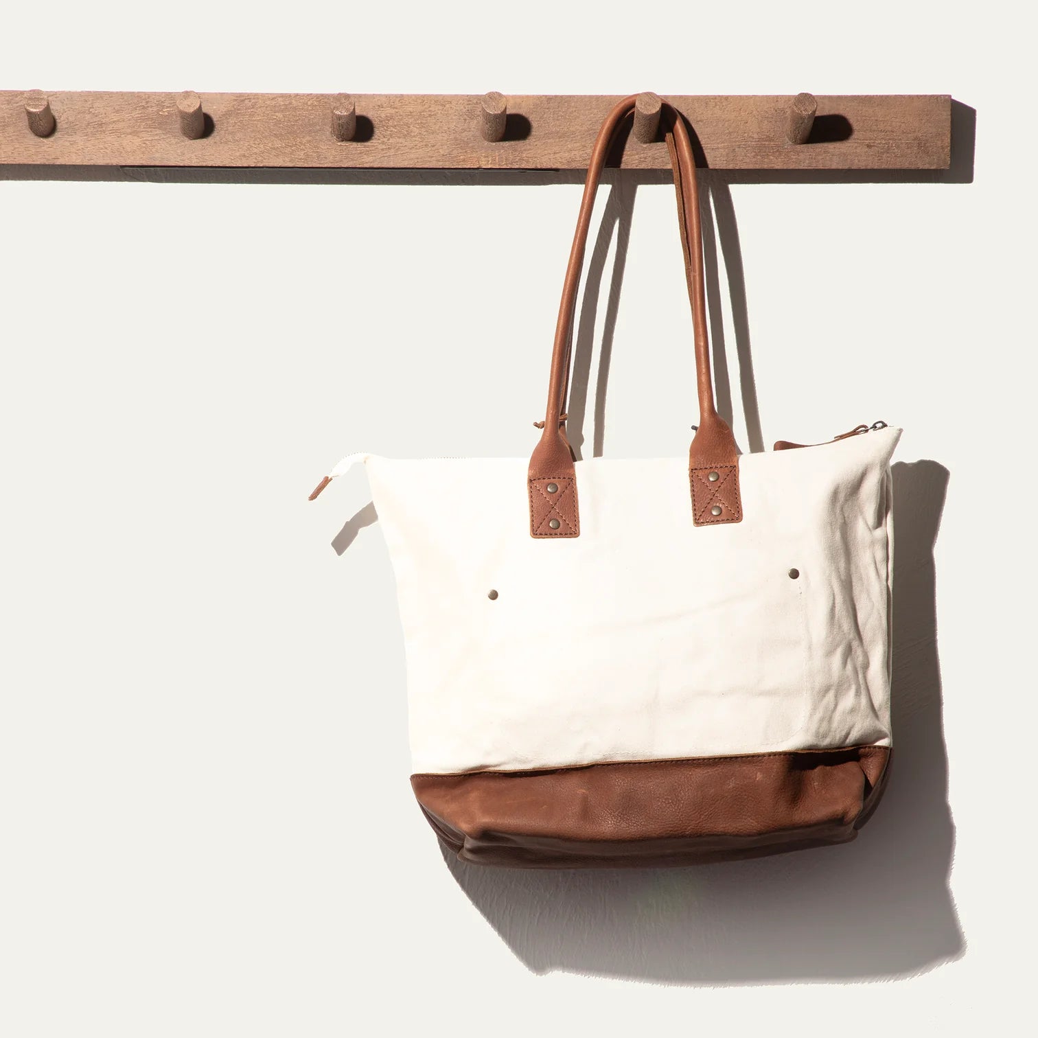 Will Leather Goods Utility Tote - Natural | Harbour Thread