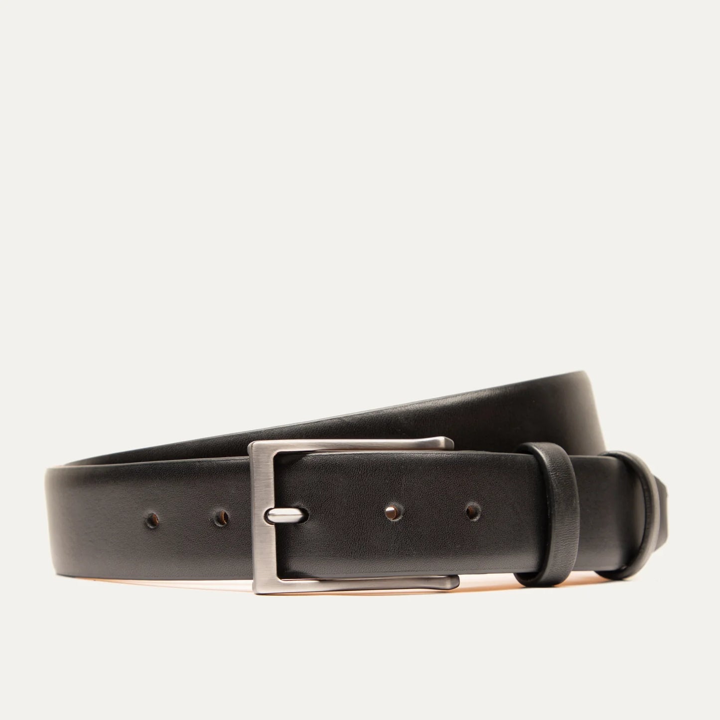 Load image into Gallery viewer, Will Leather Goods Glazed Calf Skin Belt - Black
