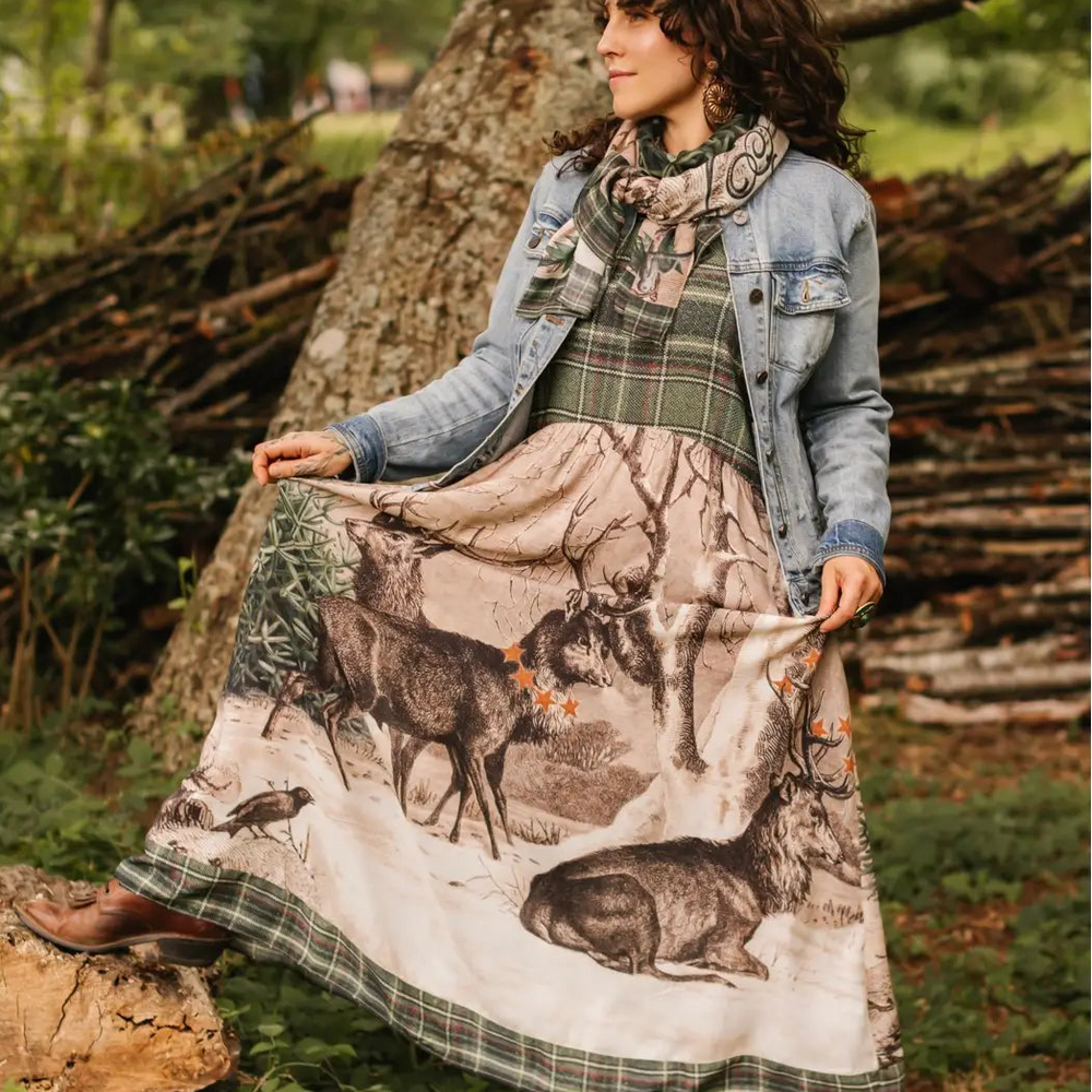 Celebrate the winter season in style when the Winter Wish Bohéme Reversible Slip Dress. Find yours at Harbour Thread in Burlington, VT. 