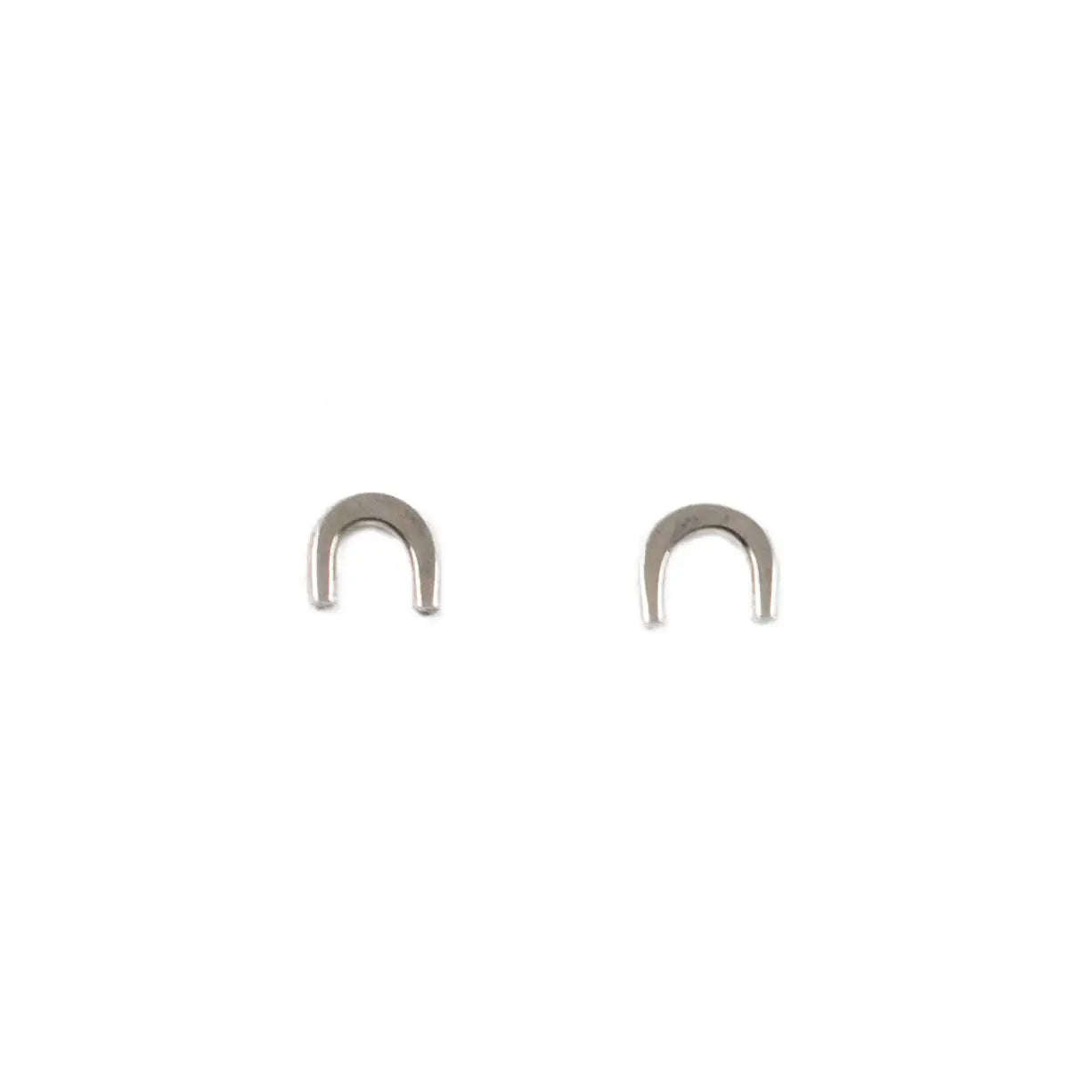 The Sterling Silver Arch Stud Earrings by The Land Of Salt