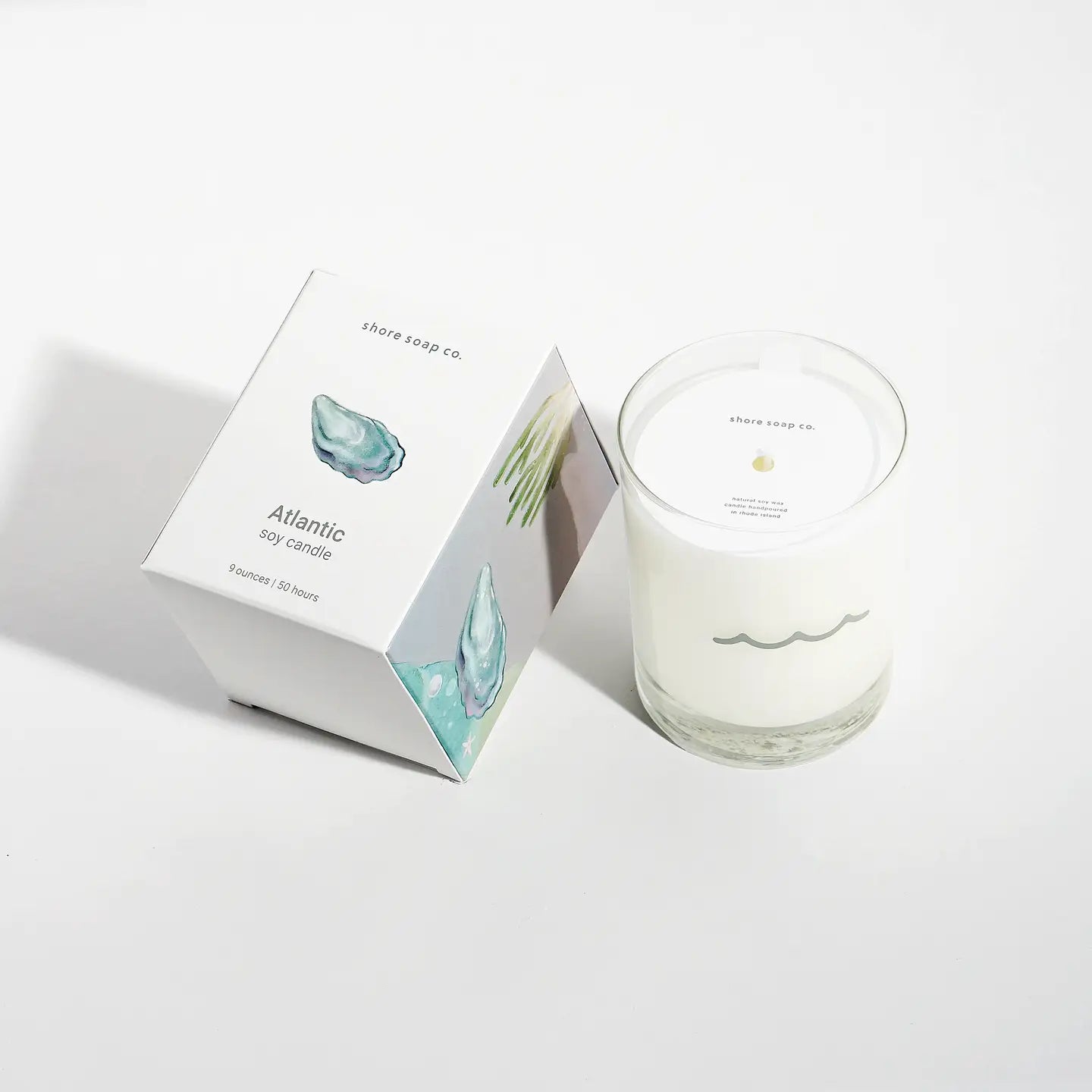 Shop the Atlantic 9oz Soy Candle from Shore Soap Co. at Harbour Thread