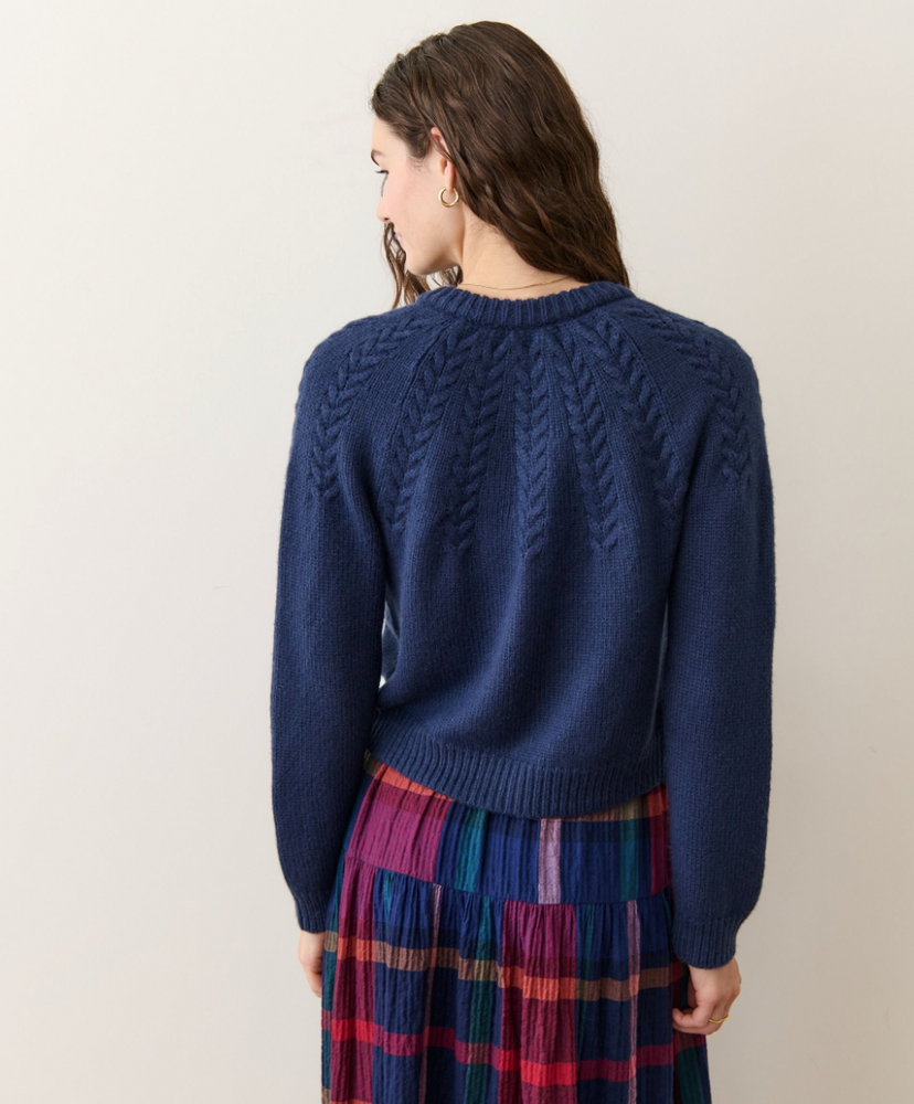 
                      
                        Marine Layer Everly Cable Knit Cardigan
                      
                    