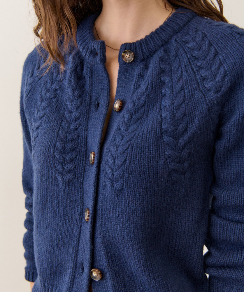 
                      
                        Marine Layer Everly Cable Knit Cardigan
                      
                    