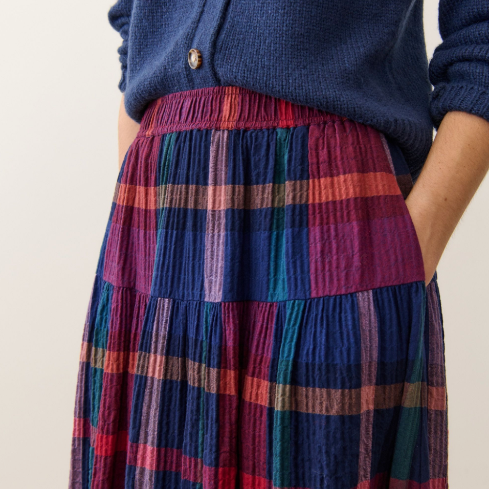 Marine Layer Gia Midi Skirt