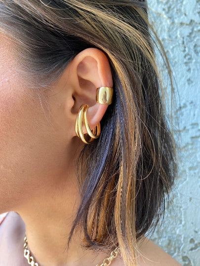 
                      
                        This GoldFi Earcuff available at Harbour Thread is Hypoallergenic and water resistant
                      
                    
