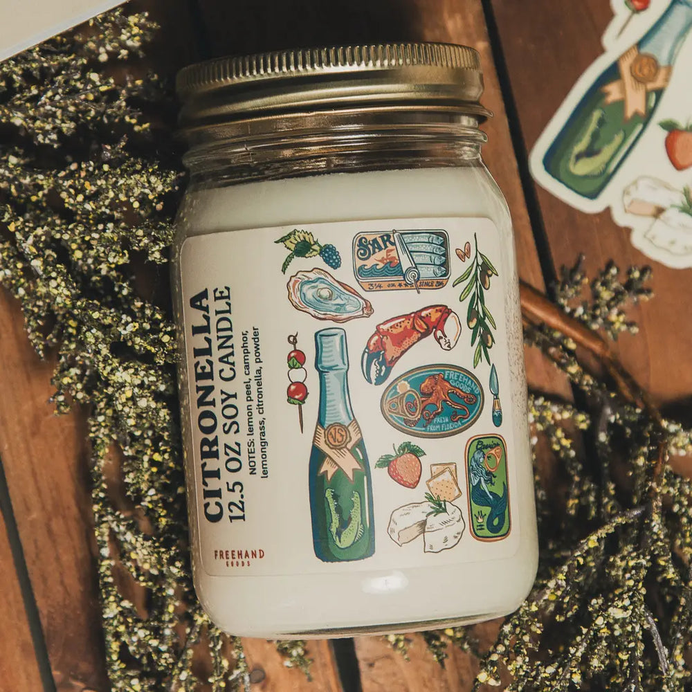 Freehand Goods Citronella Soy Candle