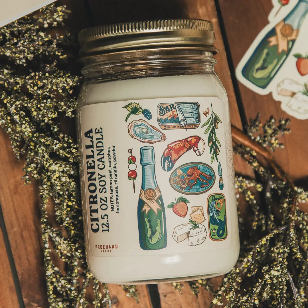 Freehand Goods Citronella Soy Candle