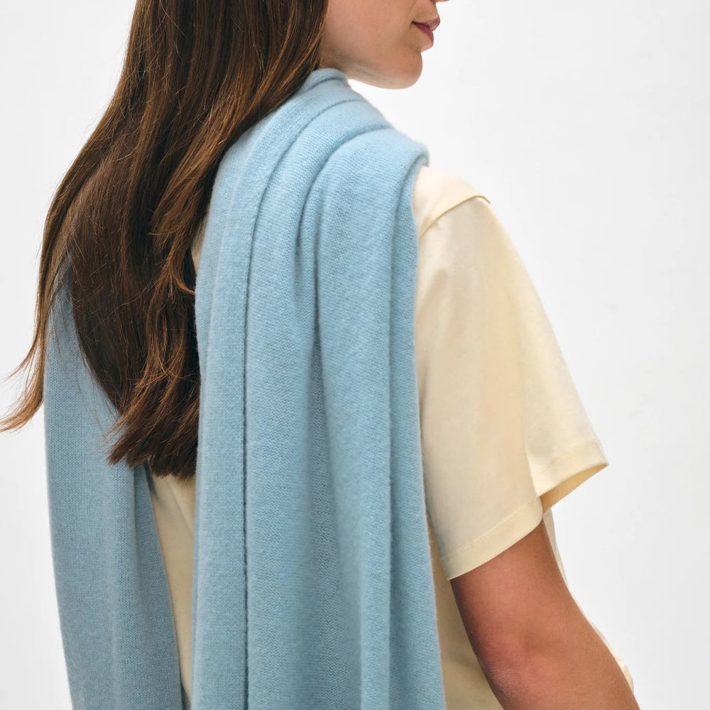 
                      
                        White + Warren Cashmere Travel Wrap - Slate Blue
                      
                    