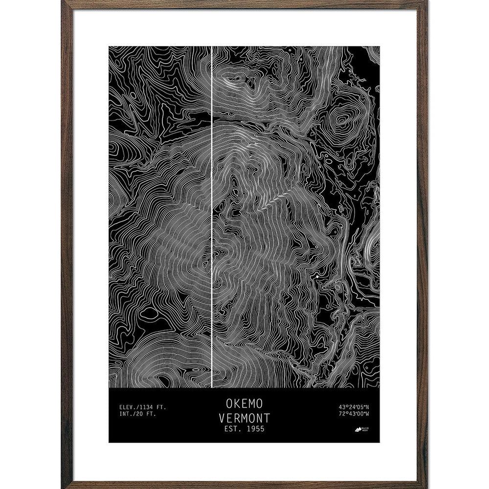 Okemo Print - Black & White