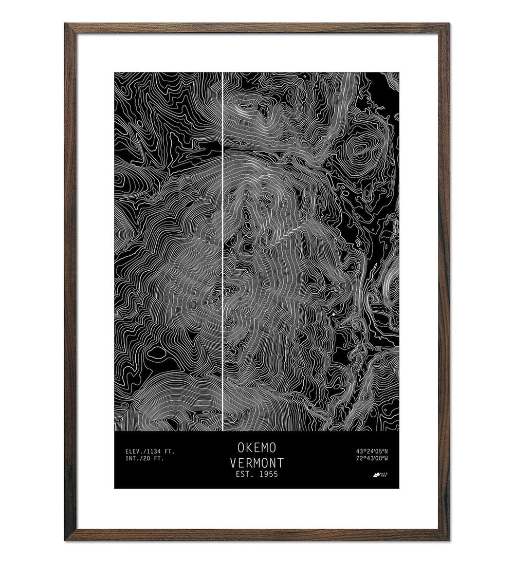 Okemo Print - Black & White