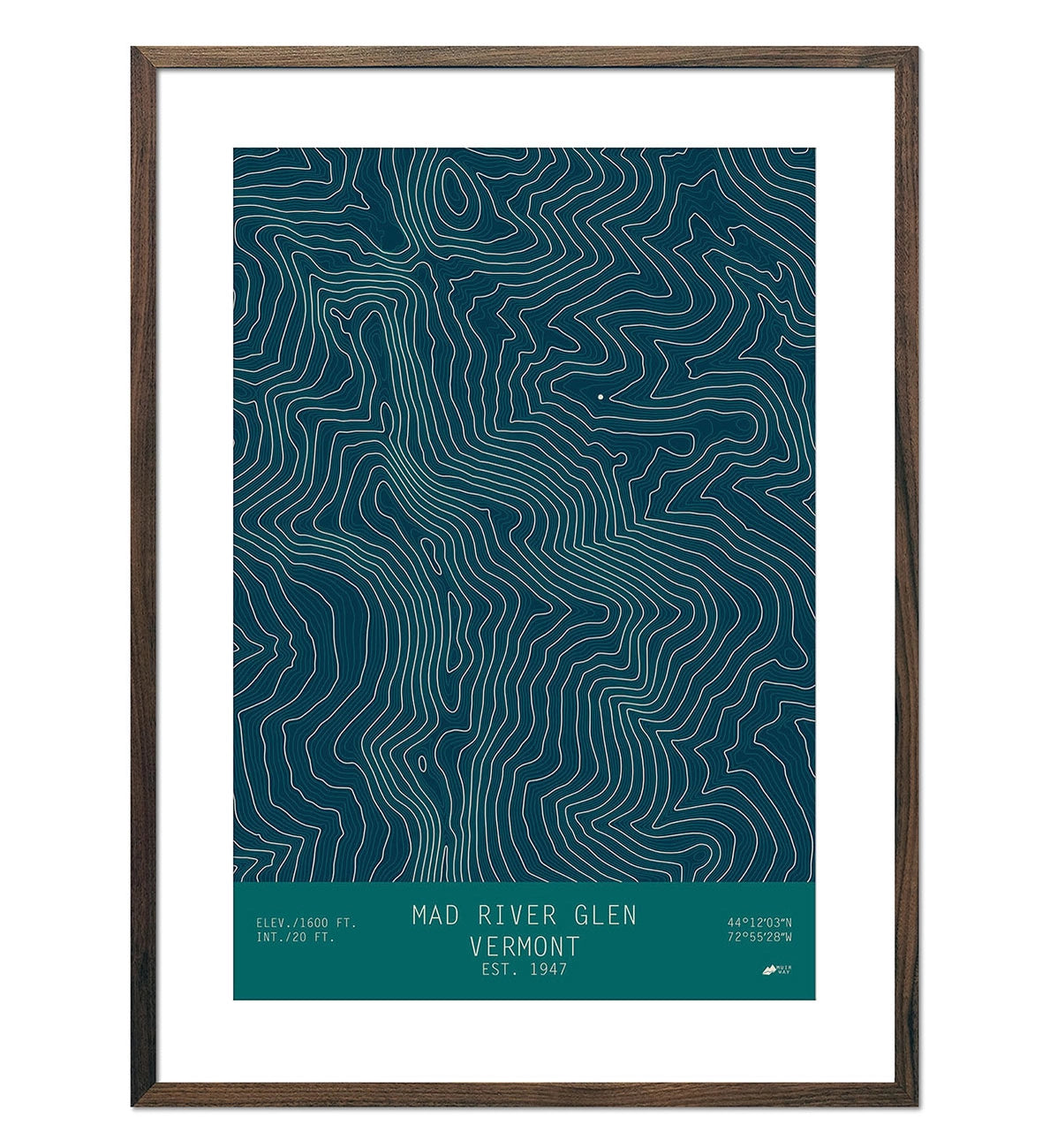 Shop the Muir Way Mad River Glen Print in Ridge at Harbour Thread boutique in Burlington, VT.