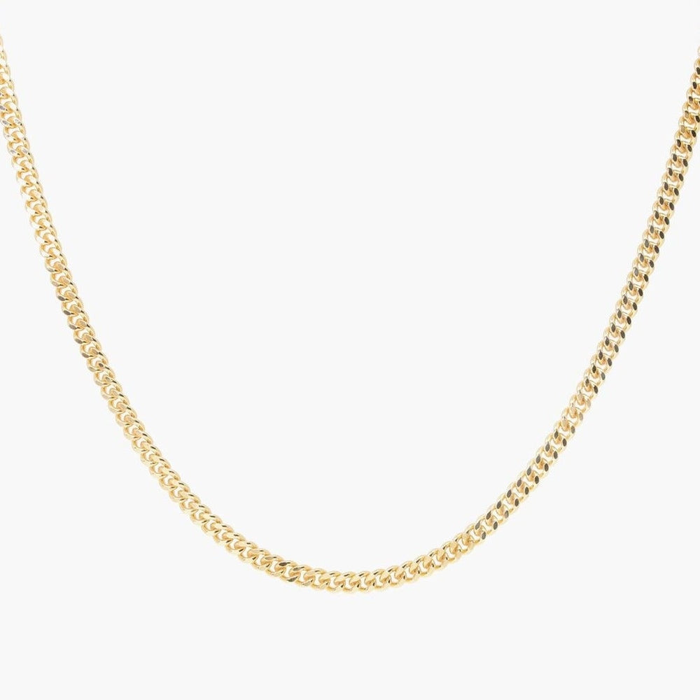 
                      
                        The Land Of Salt Gold Chunky Curb Chain Necklace
                      
                    