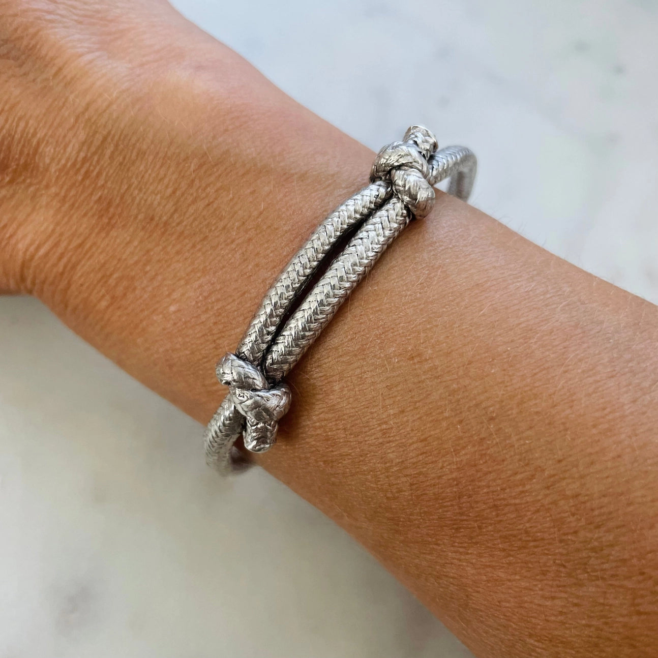 Mimosa Handcrafted Friendship Cuff