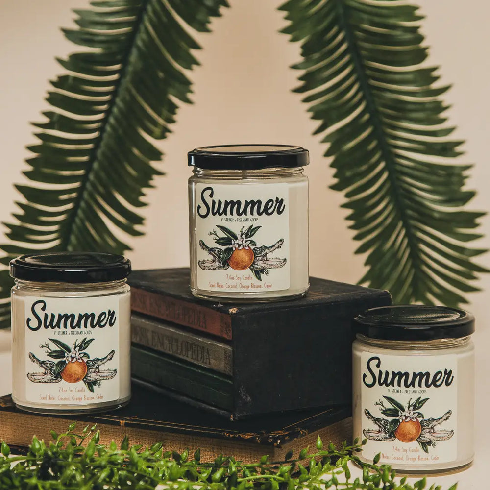 The Freehand Goods Summer Seasonal Soy Candle