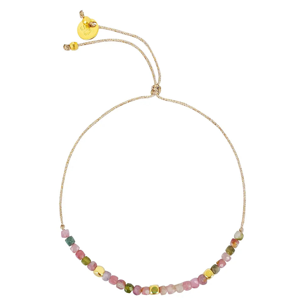 
                      
                        The Pink Tourmaline Jamie Bracelet by Sophie Deschamps Bijoux
                      
                    