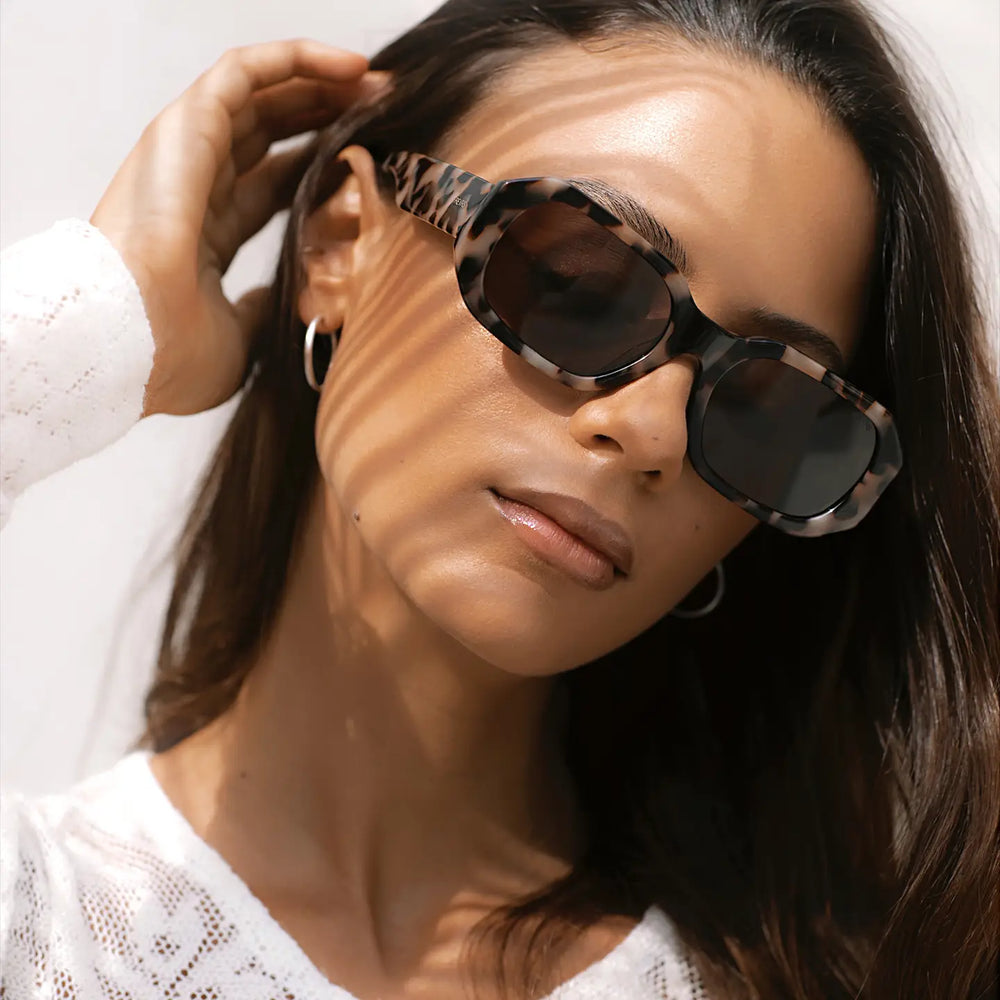 
                      
                        FREYRS Onyx Acetate Unisex Rectangular Sunglasses
                      
                    