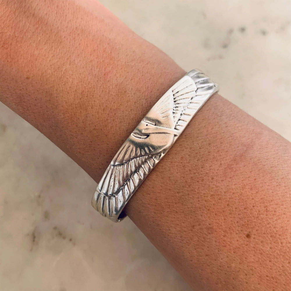 
                      
                        Mimosa Handcrafted Petite Pelican Cuff
                      
                    