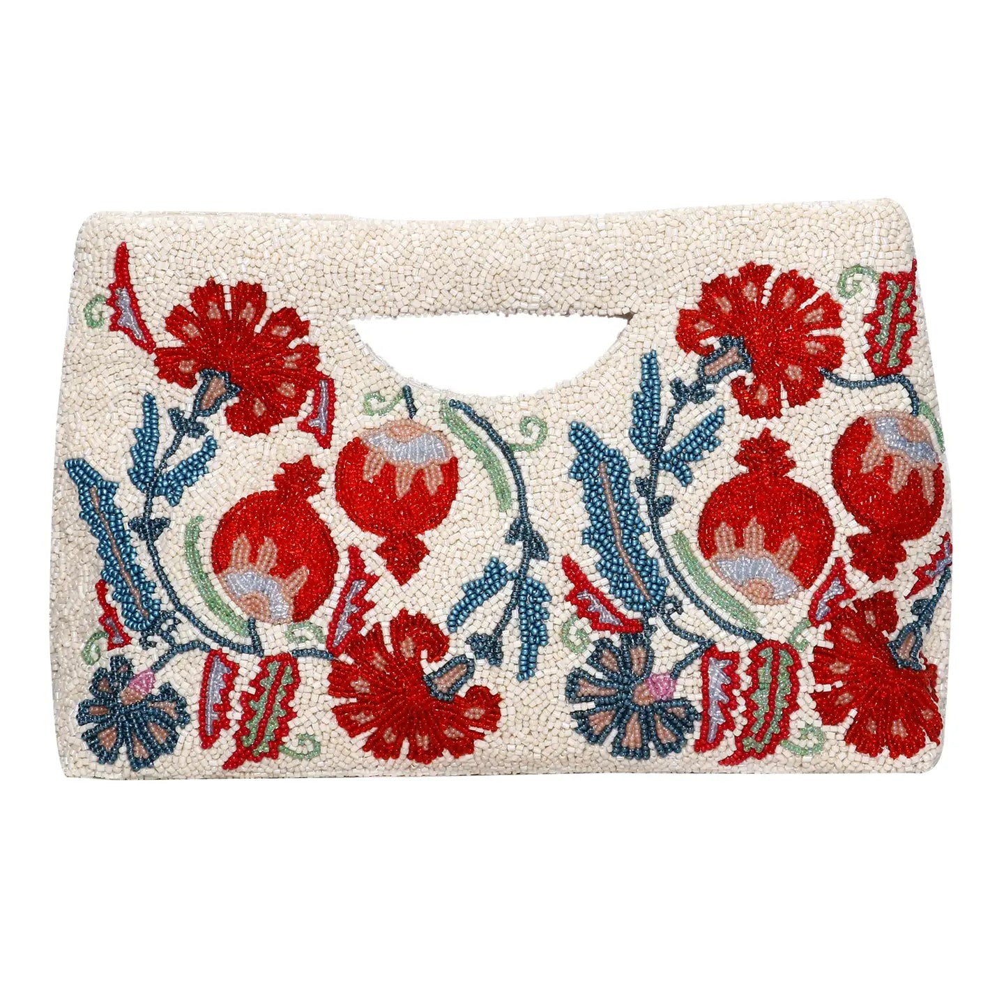 The Charming Florals Beaded Handbag by Tiana Designs