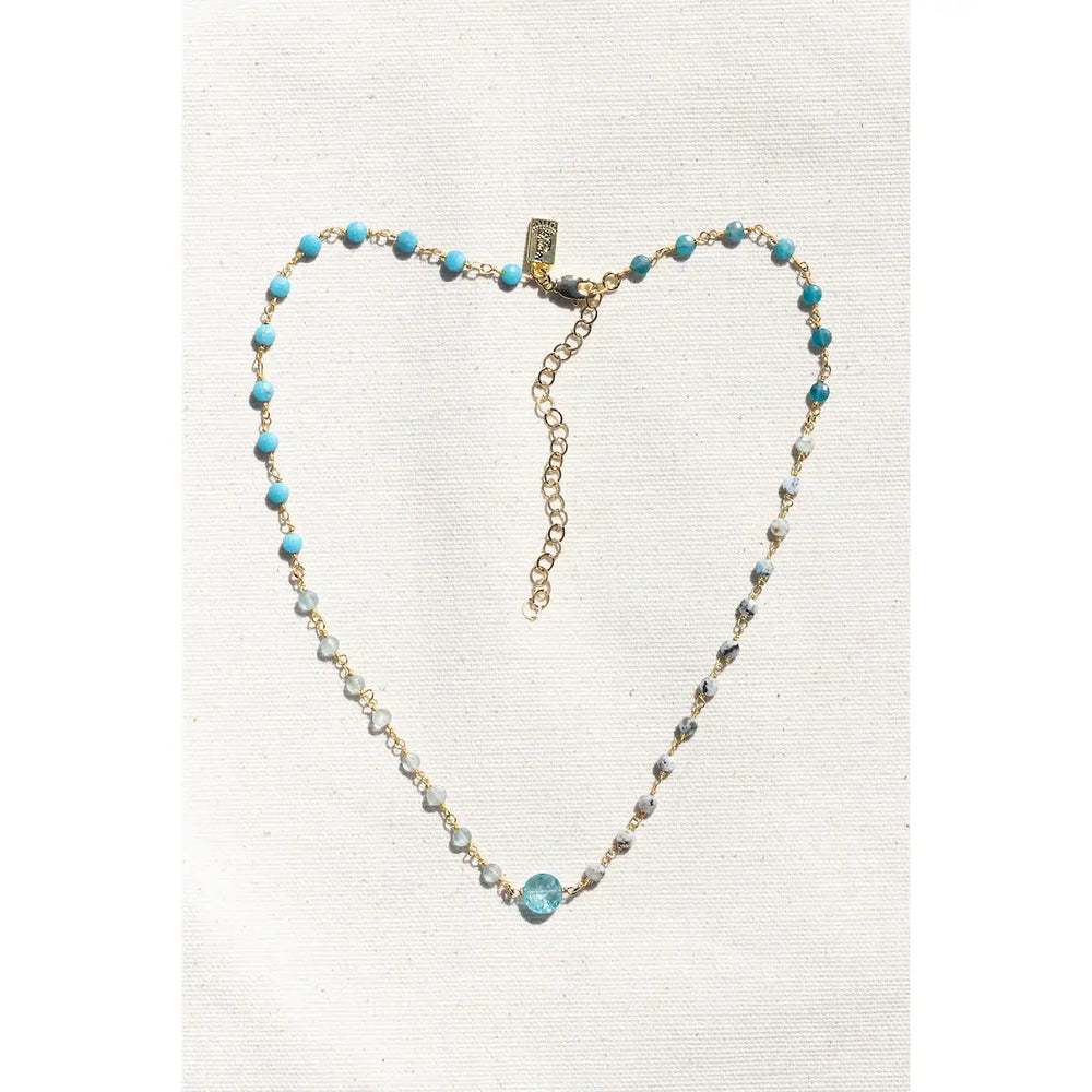 Native Gem's Tropezinenne Necklace in Nile