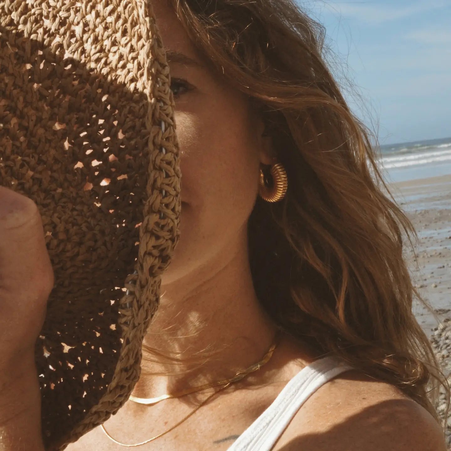 The Boem Collection Waterproof Carmen Hoop Earrings