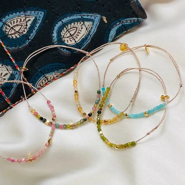 SDB Jamie Mini Gemstone Bracelets