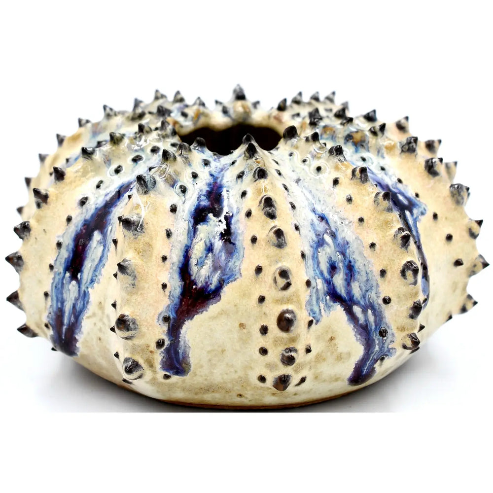 
                      
                        The  Milk & Purple Sea Urchin Vase by Art Floral Trading
                      
                    