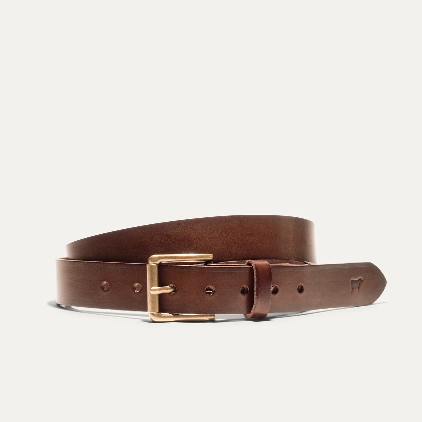 Will Leather Goods Saddle Belt - Brown