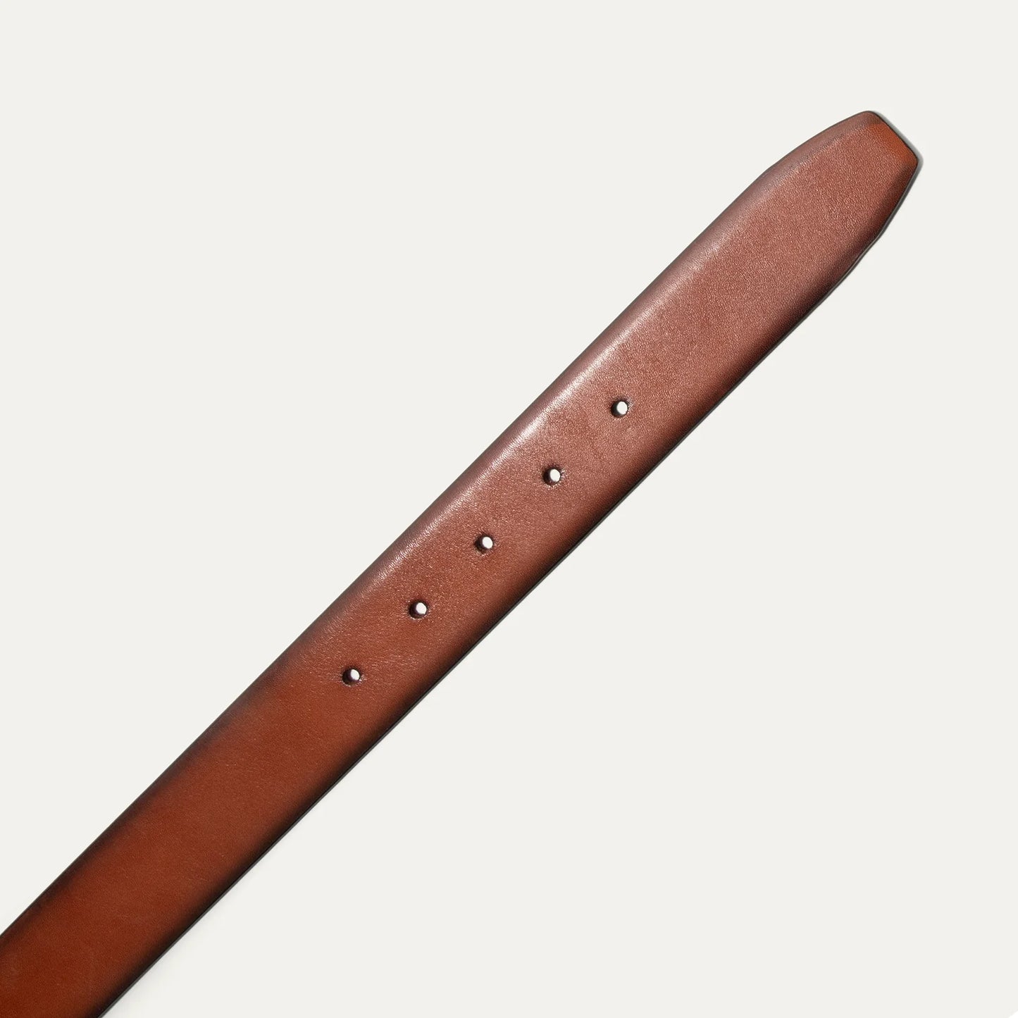 Will Leather Goods Glazed Calf Skin Belt - Cognac