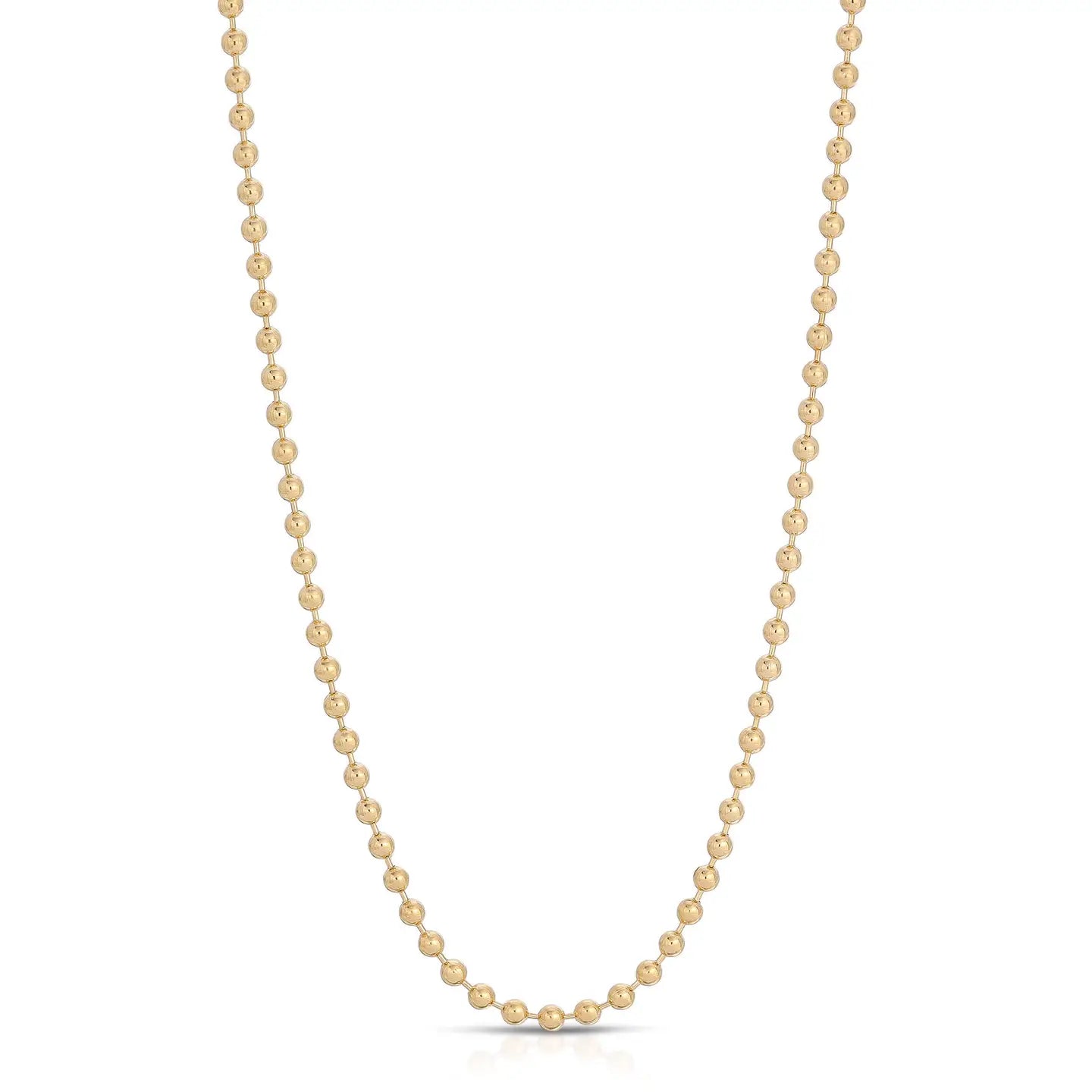 Glamrocks Jewelry Gold Ball Necklace