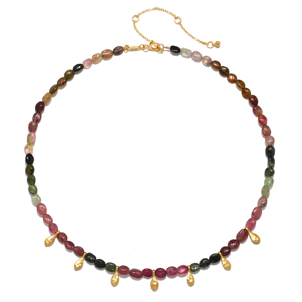 
                      
                        Satya Jewelry Beginning To Bloom Tourmaline Necklace
                      
                    
