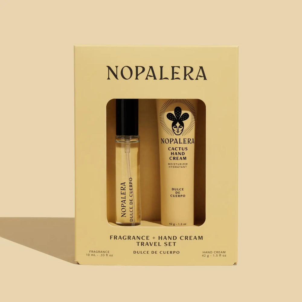 Nopalera Hand Cream + Travel Fragrance Gift Set