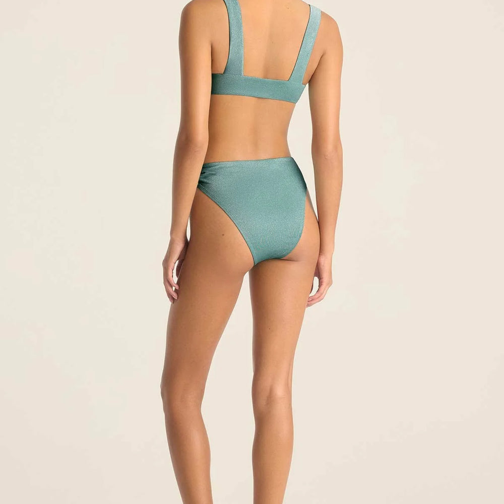 
                      
                        The Vitamin A Lolita Bottoms with matching top in an aqua metallic color
                      
                    