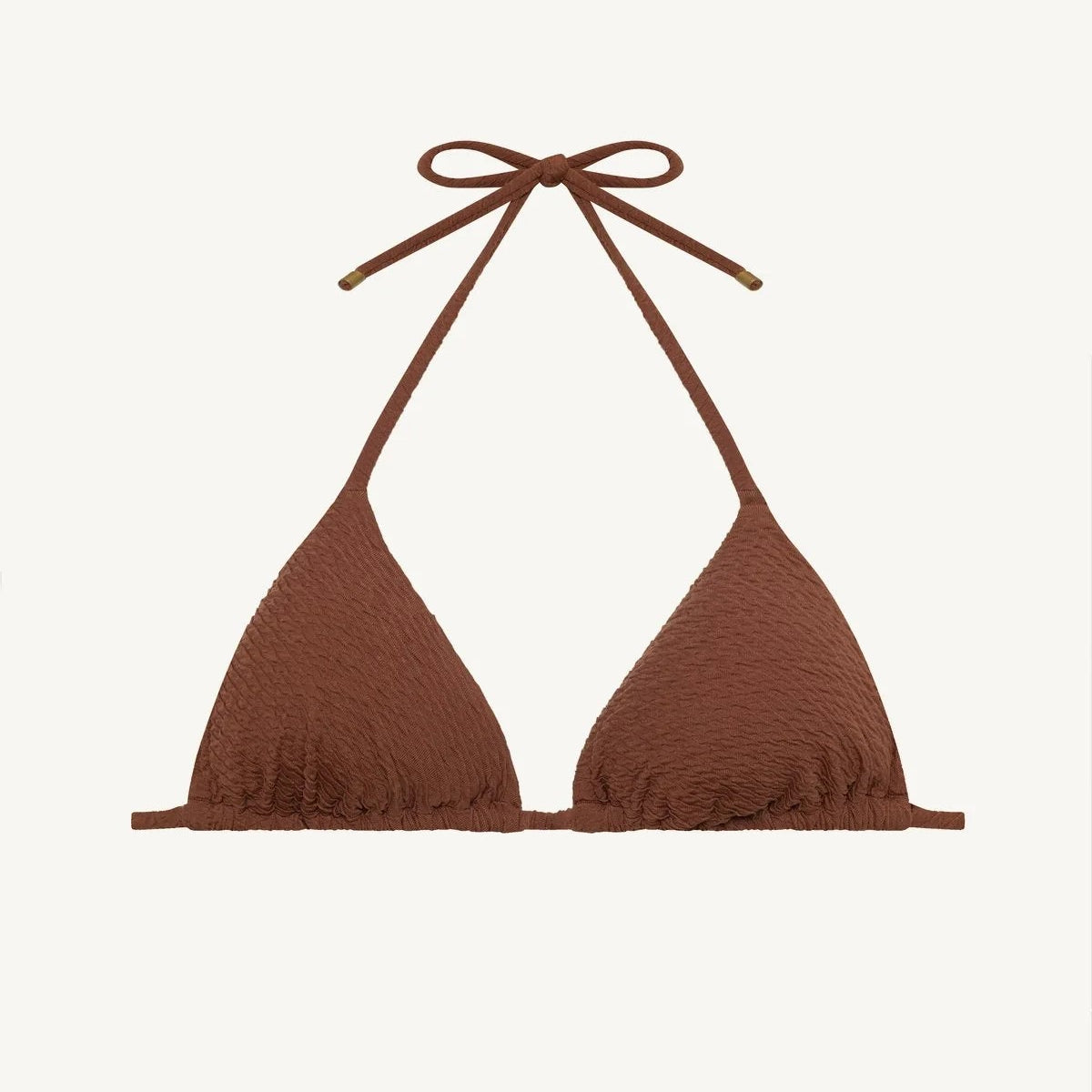 Gia Triangle Top - Brick Riviera Ripple