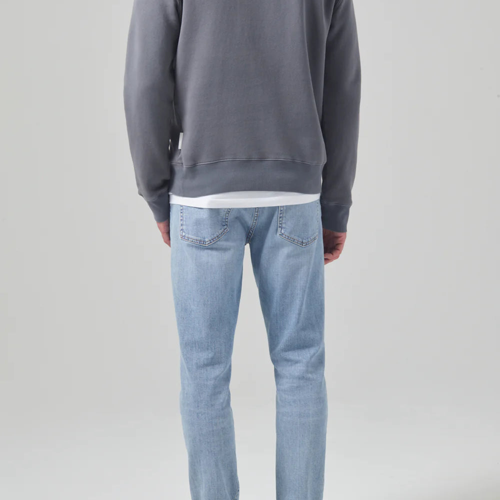 Back view of the Citizens Of Humanity London Tapered Slim Archive in the color Circuit
