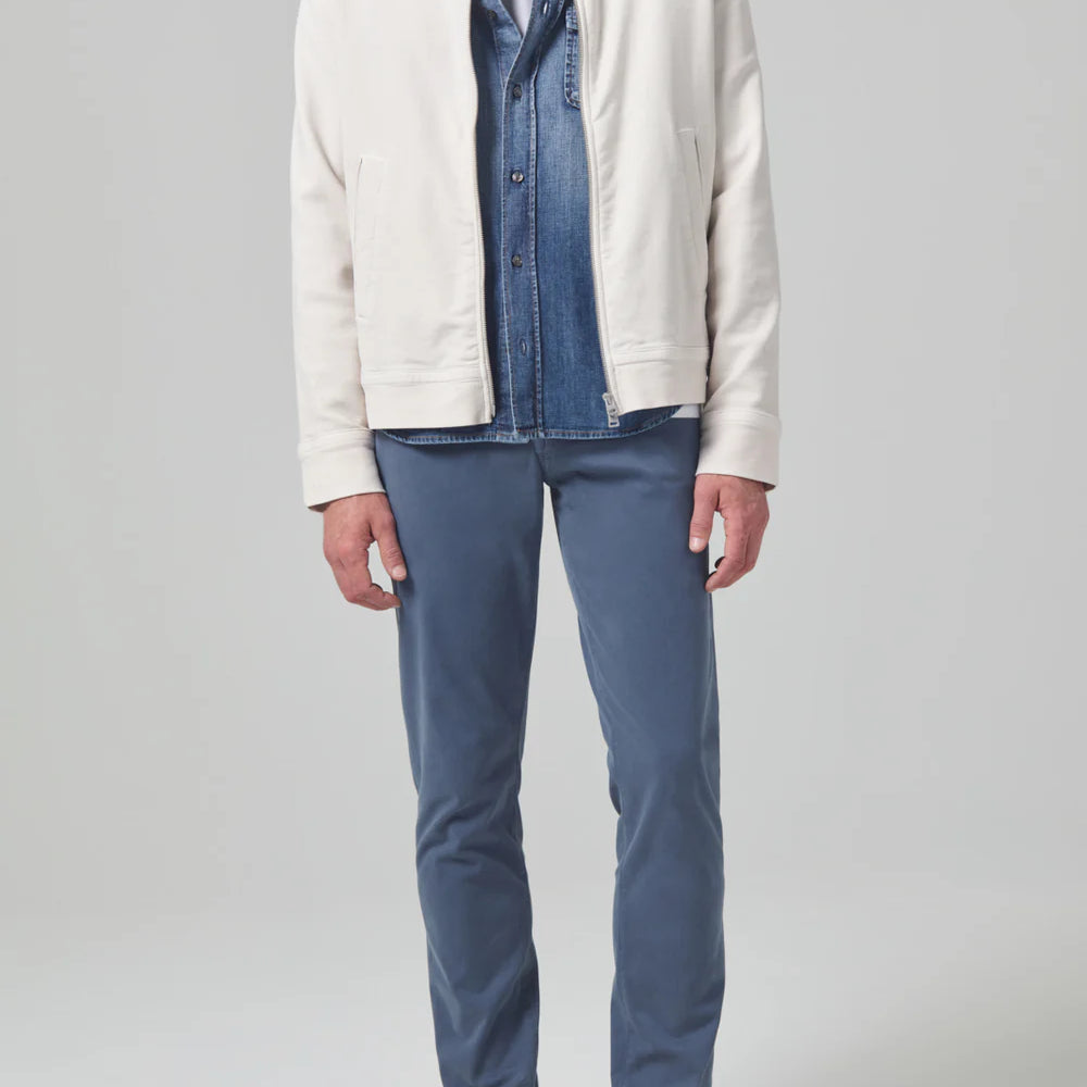 The muted blue London Tapered Slim Stretch Men's Pant from Citizens of Humanity