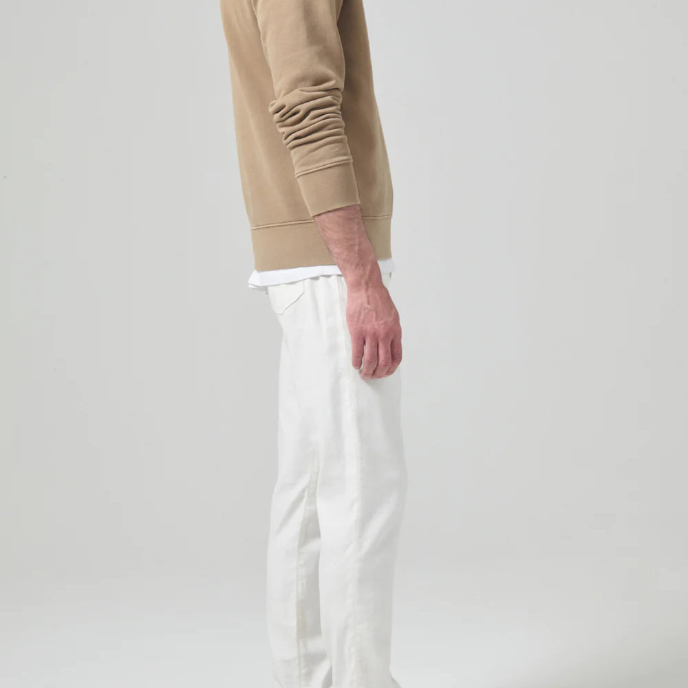 
                      
                        Side view of the Citizens Of Humanity Gage Slim Straight Stretch Linen in the color Sierra
                      
                    