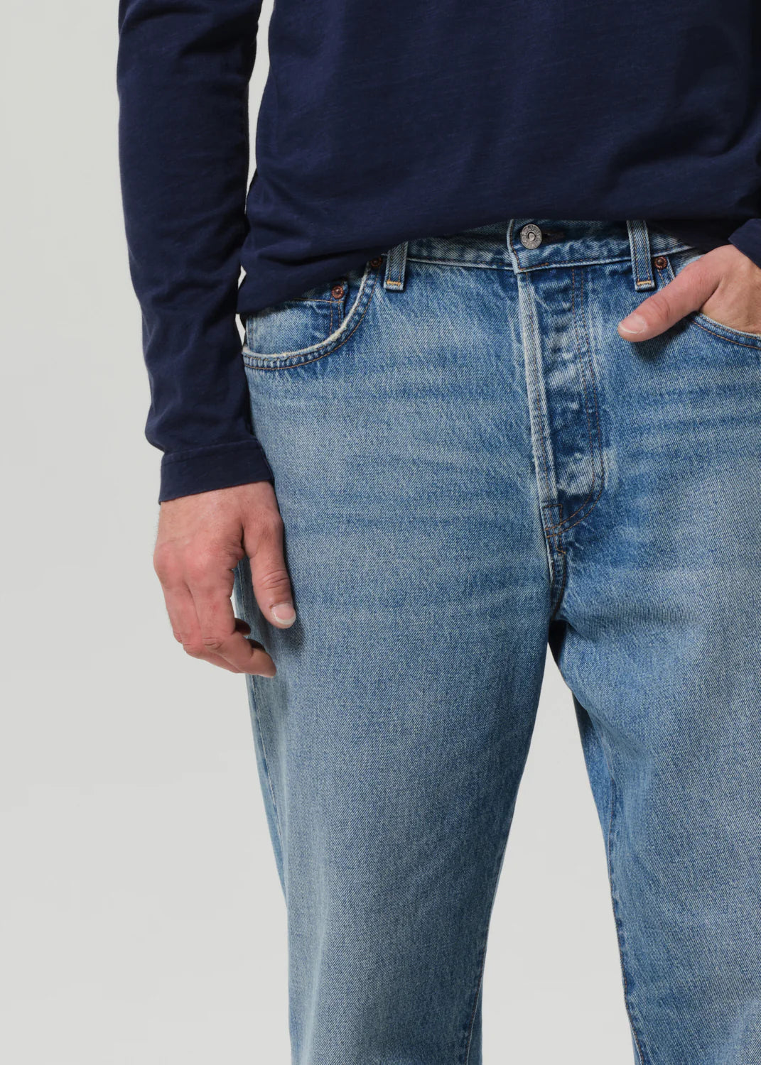 Find stylish men's denim at Harbour Thread. New arrivals include the Citizens Of Humanity Beau Straight in Towncend