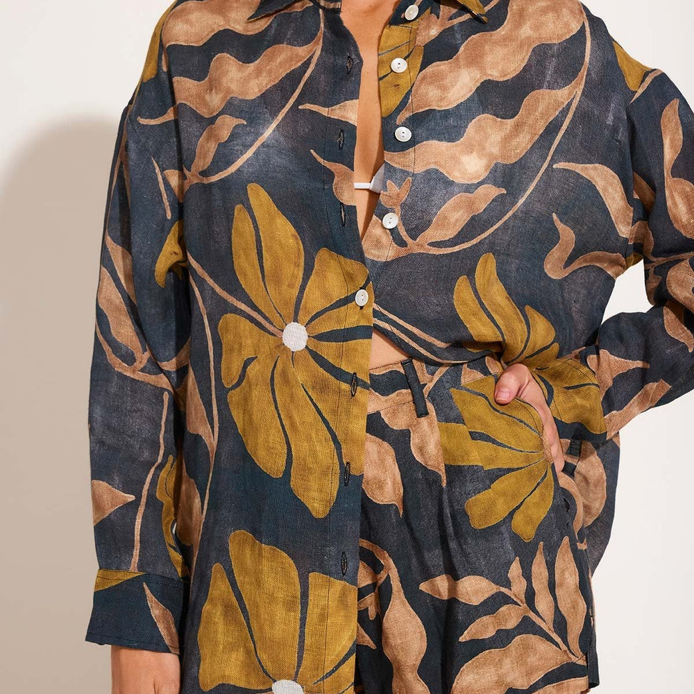 
                      
                        Vitamin A Playa Linen Boyfriend Shirt
                      
                    