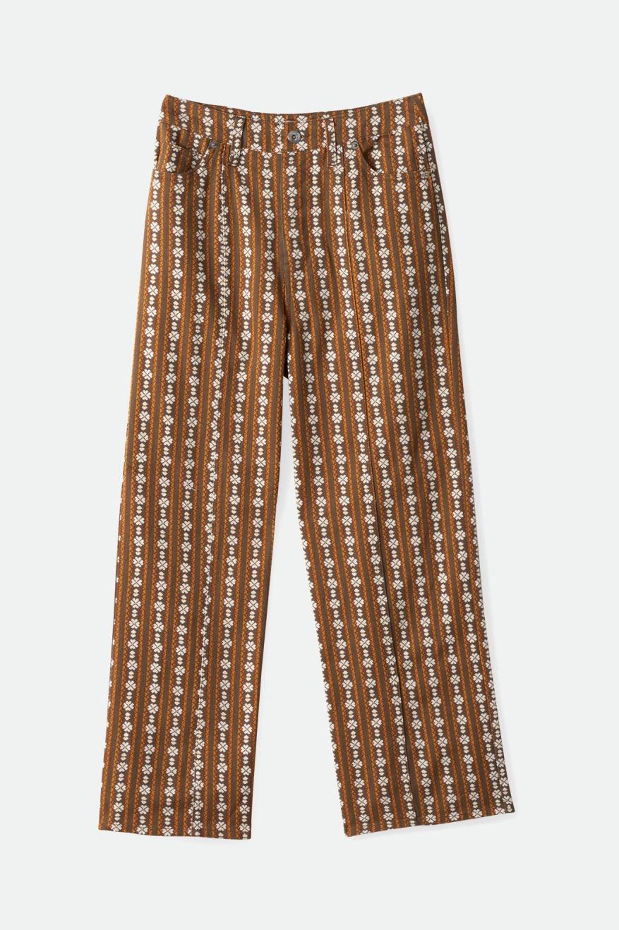 Load image into Gallery viewer, Brixton Providence Wide Leg Pant - Twig

